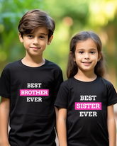 Best Brother & Sister Ever (Combo) Kid's T-Shirt